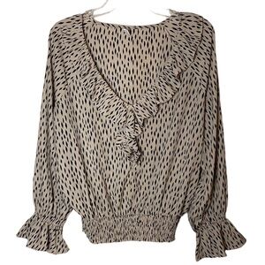 Glam Women’s Animal Print Blouse